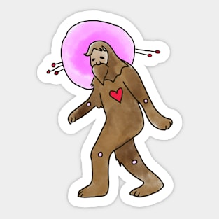 Bigfoot- Transparent version Sticker